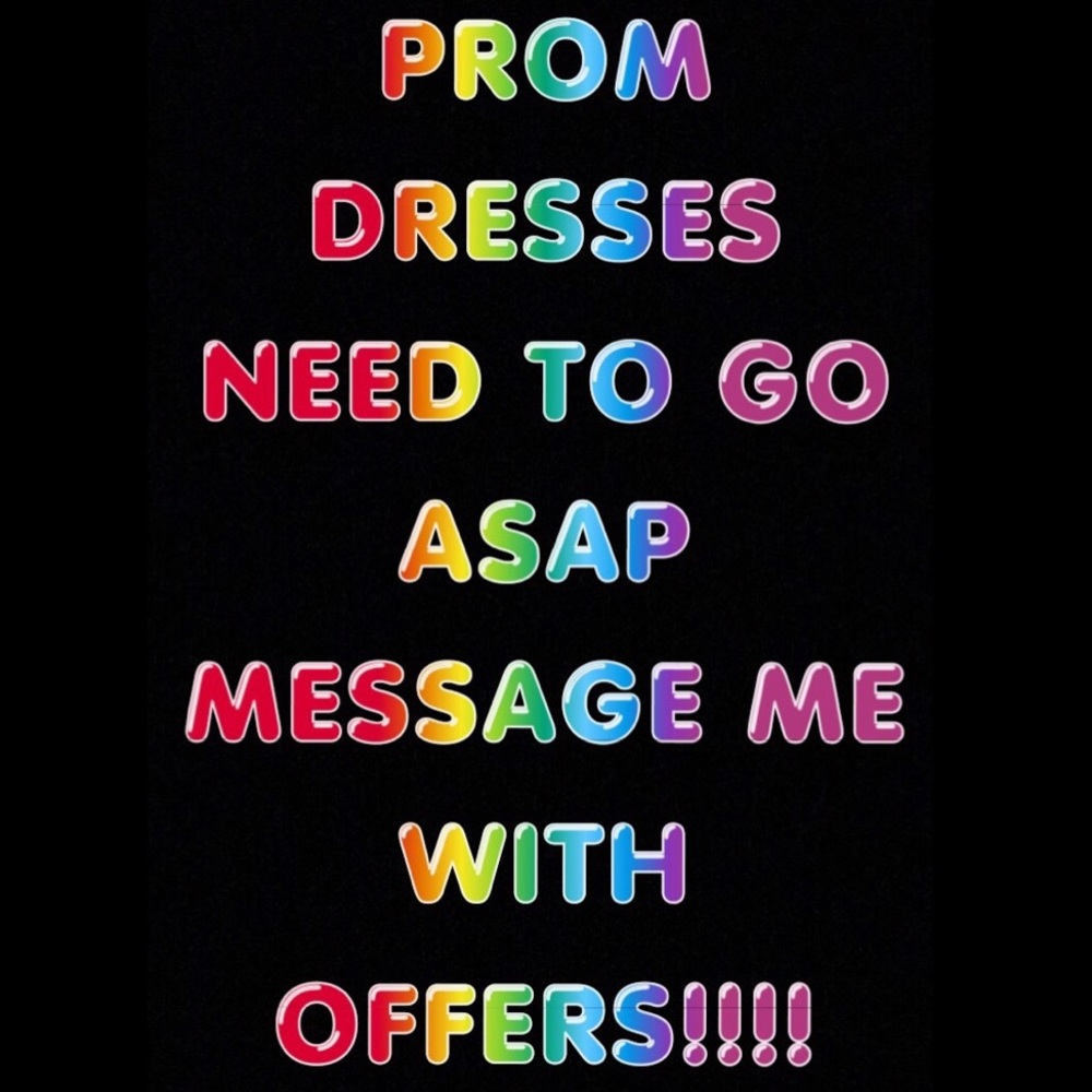 PROM DRESSES!!!!!!